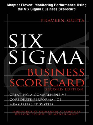 cover image of Monitoring the Six Sigma Business Scorecard
